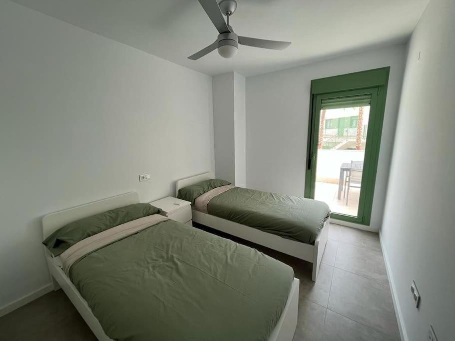 Magnifico Apartamento Nuevo En 1ª Linea De Playa Mojacar Luaran gambar